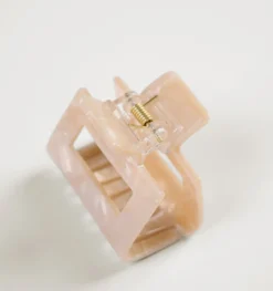 Discount Hårklämma beige - 3,8x5,1x4,5 cm