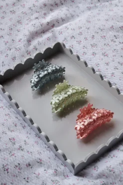 Sale Hårklämma blå - 4,5x9,7x4,3 cm