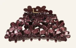Discount Hårklämma burgundy - 4,5x9,7x4,3 cm