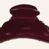 Best Hårklämma burgundy - 11x5x5,5 cm