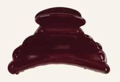 Best Hårklämma burgundy - 11x5x5,5 cm