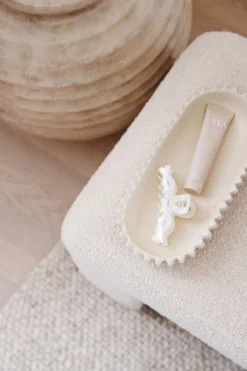 Best Hårklämma offwhite - 3,8x5,1x4,5 cm