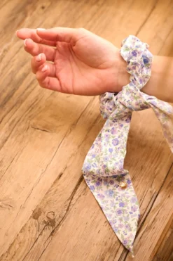 Sale Hårsnodd multi/blå - ø6,5 cm