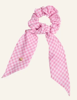 Sale Hårsnodd rosa - ø6,5 cm