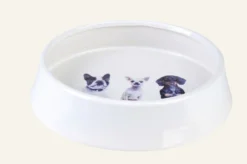 Hot Hundskål vit - 15,3x15,3x6,5 cm