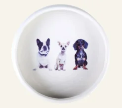 Hot Hundskål vit - 15,3x15,3x6,5 cm