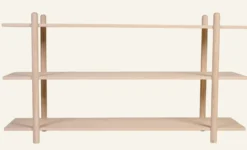 Hot Forms & Objects Hylla låg natur - 150x39x80 cm