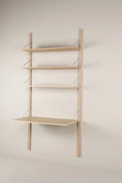 Best Forms & Objects Hyllsystem kombination 3 natur - 220x104 cm