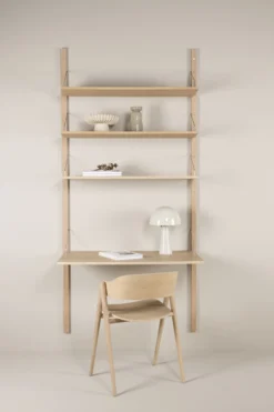 Best Forms & Objects Hyllsystem kombination 3 natur - 220x104 cm