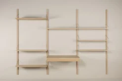 Best Forms & Objects Hyllsystem kombination 4 natur - 220x304 cm