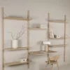 New Forms & Objects Hyllsystem kombination 5 natur - 220x304 cm