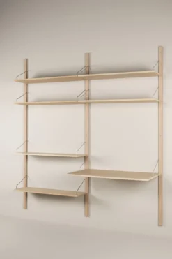 Forms & Objects Hyllsystem kombination 8 natur - 220x204 cm