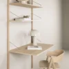 Clearance Forms & Objects Hyllsystem skrivbordsskiva natur - 100x60x2 cm
