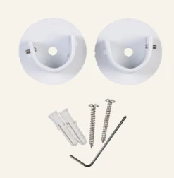 Sale Invändiga fästen för gardinstång vit - 22/25 mm