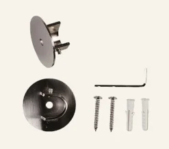 Best Invändiga fästen för gardinstång stål - 13/16 mm