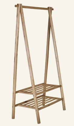 Nice & organized Klädhängare natur - 83x45x152 cm