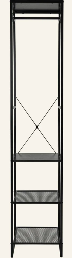 Discount Nice & organized Klädhängare svart - 44x46,5x215 cm