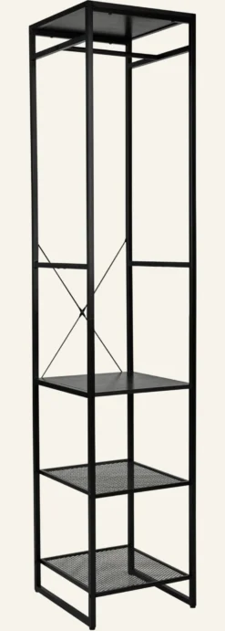 Discount Nice & organized Klädhängare svart - 44x46,5x215 cm
