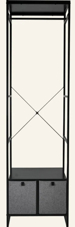 Discount Nice & organized Klädhängare svart - 60x46,5x215 cm