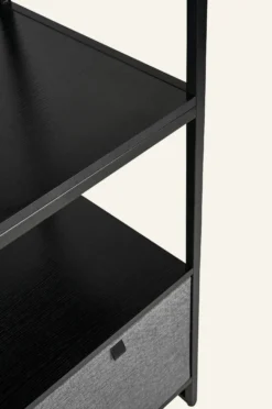 Best Nice & organized Klädhängare svart - 84x46,5x215 cm