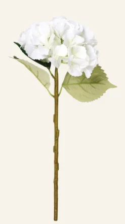 New Konstgjord blomma vit - 18x18x46 cm