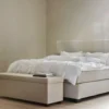 Clearance Kontinentalsäng medium natur - 160x200cm