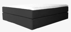 Discount Kontinentalsäng svart - 160x200cm