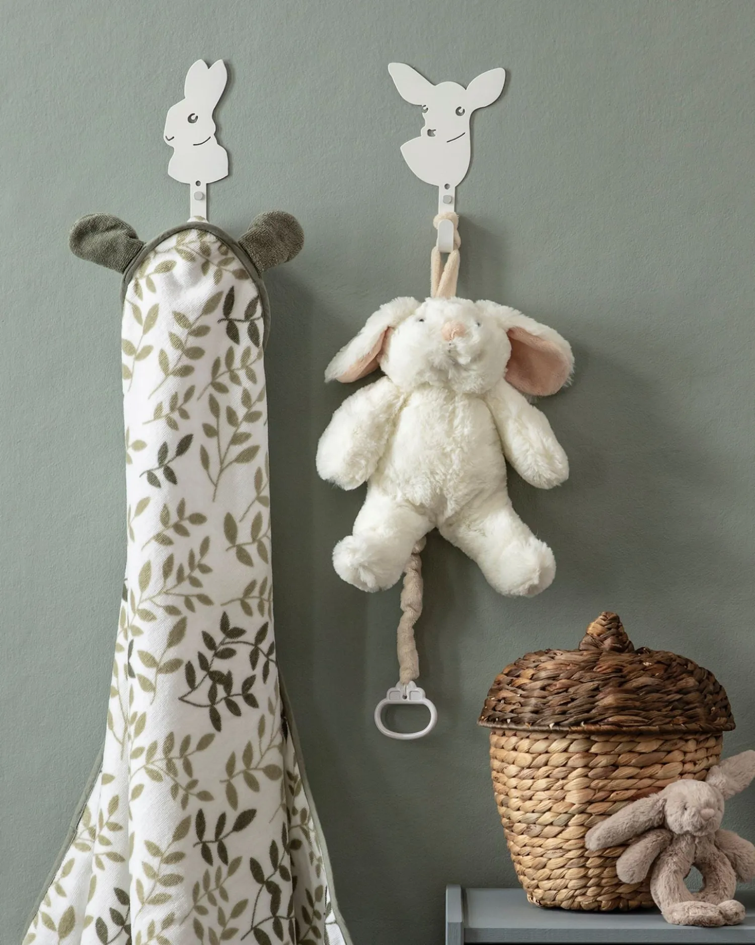 Outlet Little Roomies Korg liten natur - 23x23x26 cm