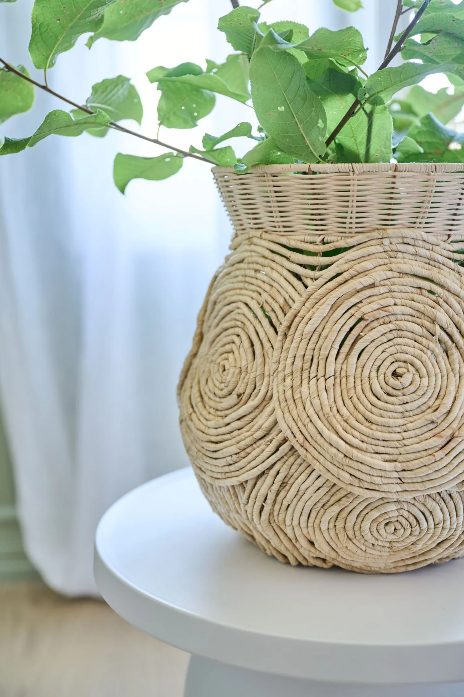Outlet Korg ljus natur - 31x31x32 cm