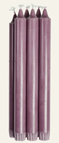 Discount Kronljus mörklila - 24 cm