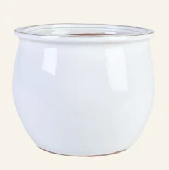 Online Kruka offwhite - 21x21x17,5 cm