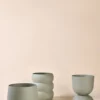 Online Forms & Objects Kruka utomhus grågön - ø38,5x36,5 cm