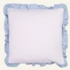 Kuddfodral multi/vit - 45x45 cm