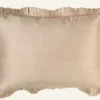 Premium Collection Kuddfodral taupe - 35x50 cm