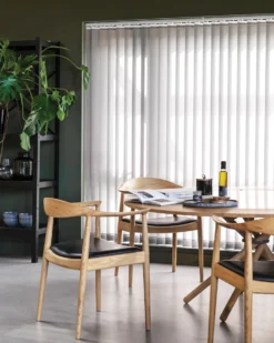 Clearance Lameller vit - 8,9x250cm