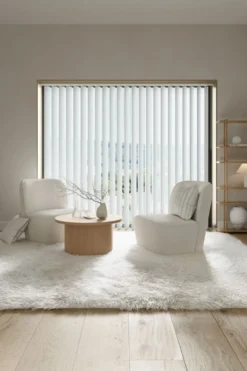 Clearance Lameller vit - 8,9x250cm