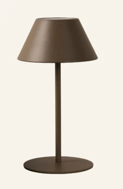 Online Forms & Objects Led bordlampa brun - 10x10x21 cm