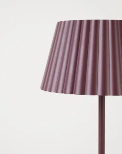 Outlet Forms & Objects Led bordlampa burgundy - 37,5 cm ø13,5