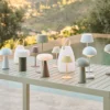 Outlet Forms & Objects Led bordlampa ljusbeige - 18x18x26 cm