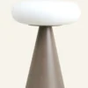 Forms & Objects Led bordlampa ljusbrun - ø15,6x20,6 cm
