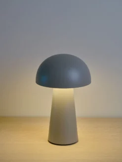 New Forms & Objects Led bordlampa taupe - 21,5 cm ø13,7