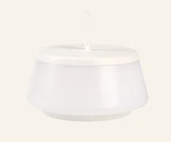 Hot Forms & Objects Led bordlampa vit - 22,9 cm ø14,2