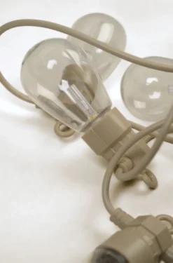 Best Led-ljusslinga beige - 570 cm