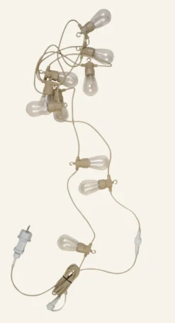 Best Led-ljusslinga beige - 570 cm