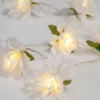 Clearance Led-ljusslinga multi/vit - 190 cm