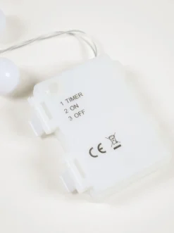 Hot Led-ljusslinga vit - 785 cm