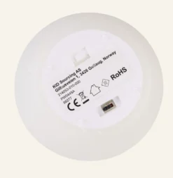Hot Led-ljus vit - 10x10x8,5 cm