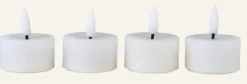 Clearance Led-värmeljus vit - 4,5x4,5x5,5 cm