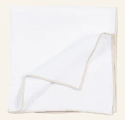 Clearance Camilla Pihl Linneservett  beige - 47x47 cm