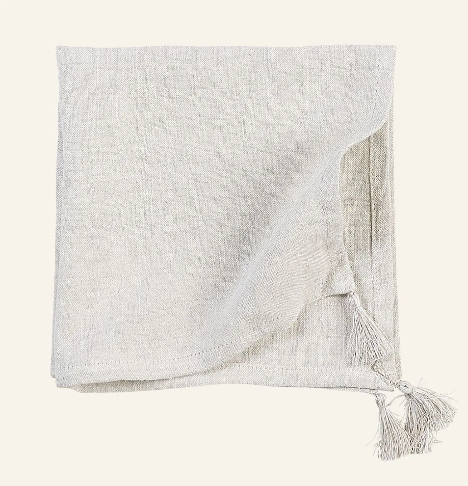 Sale Camilla Pihl Linneservett natur - 47x47 cm